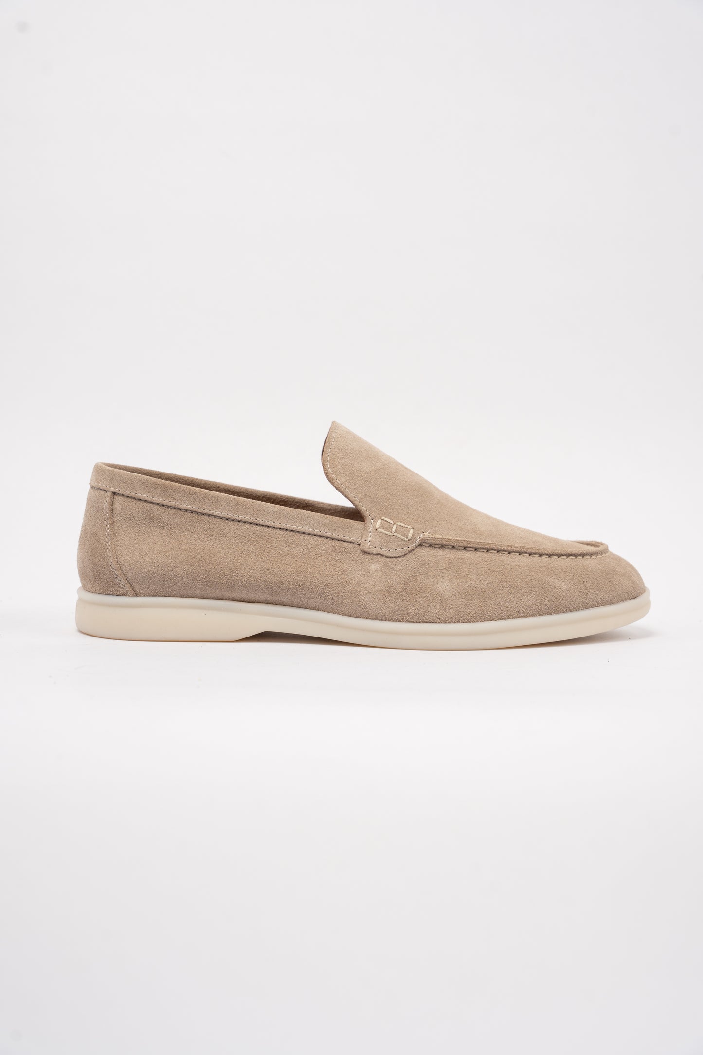 BEIGE SUEDE LOAFER