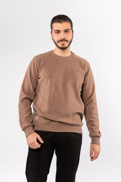 MOCHA SELANIK ROUNDNECK SWEATER