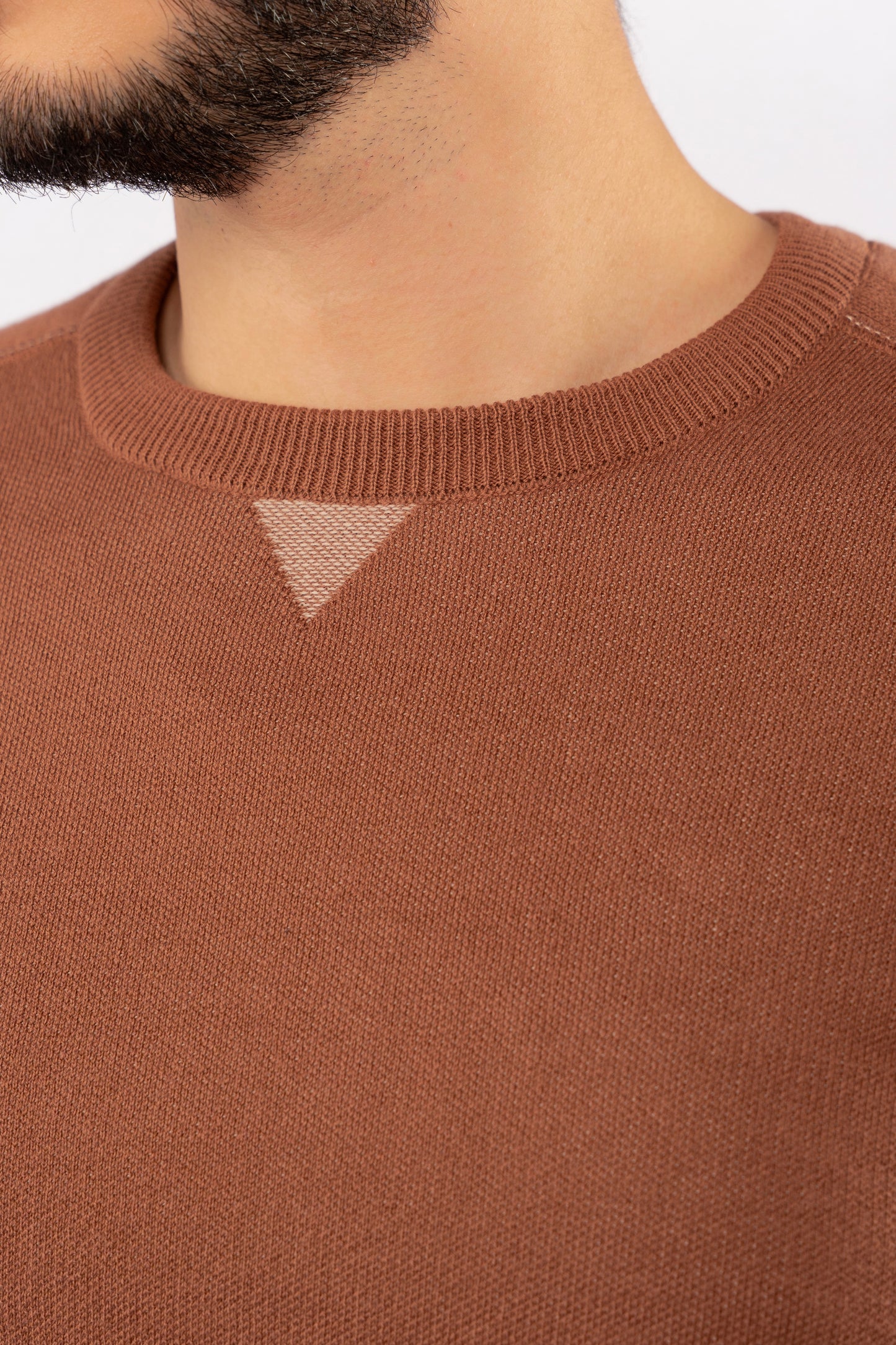 MOCHA CASUAL SWEATER