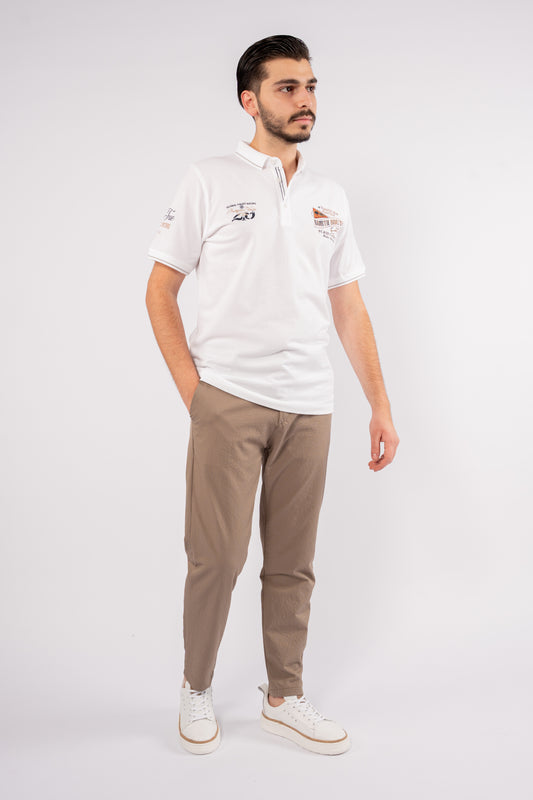 WHITE VINTAGE POLO