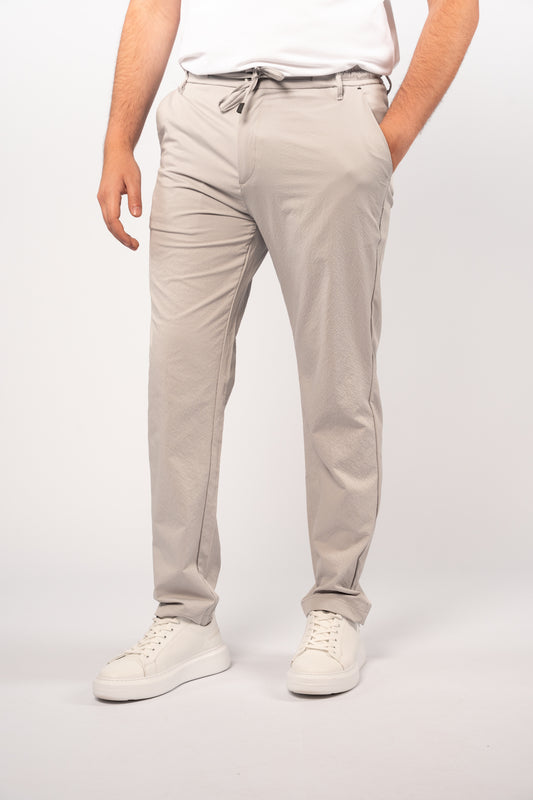 GREY CASUAL TROUSERS