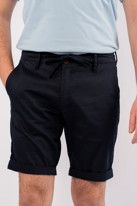 NAVY CASUAL SHORT