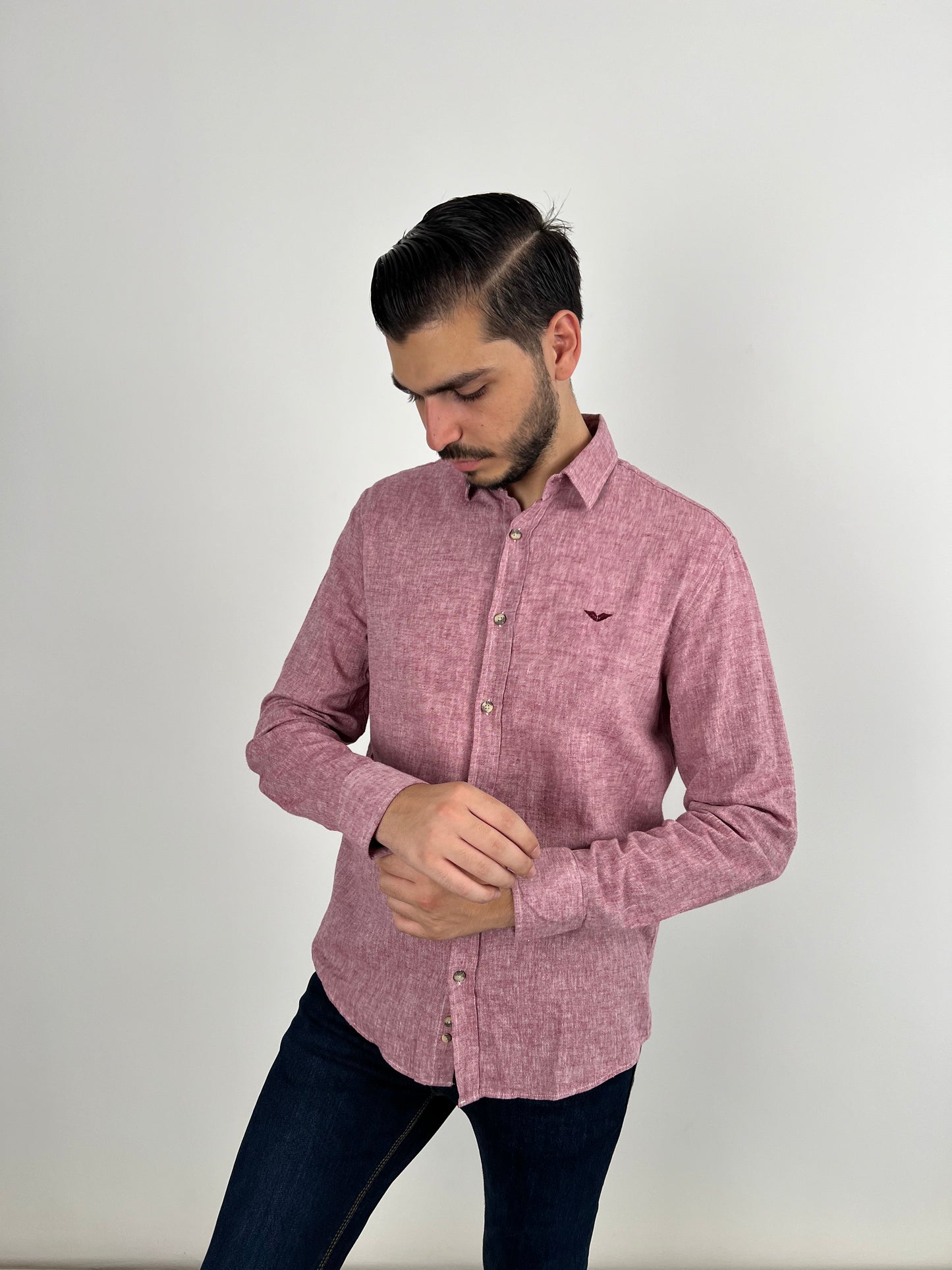 BORDO LINEN SHIRT