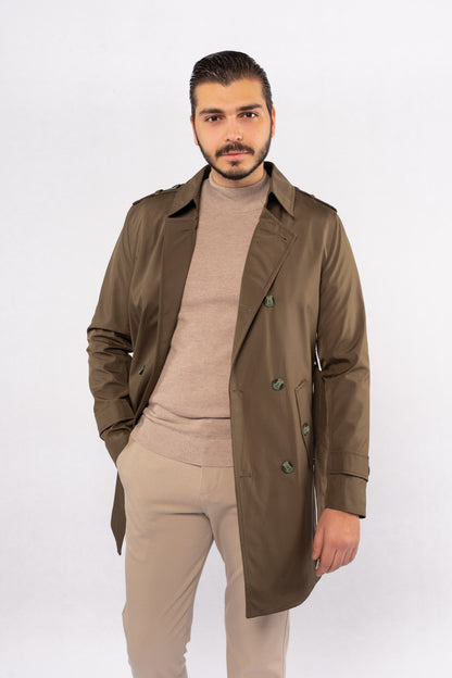 BEIGE HIGHNECK SWEATER