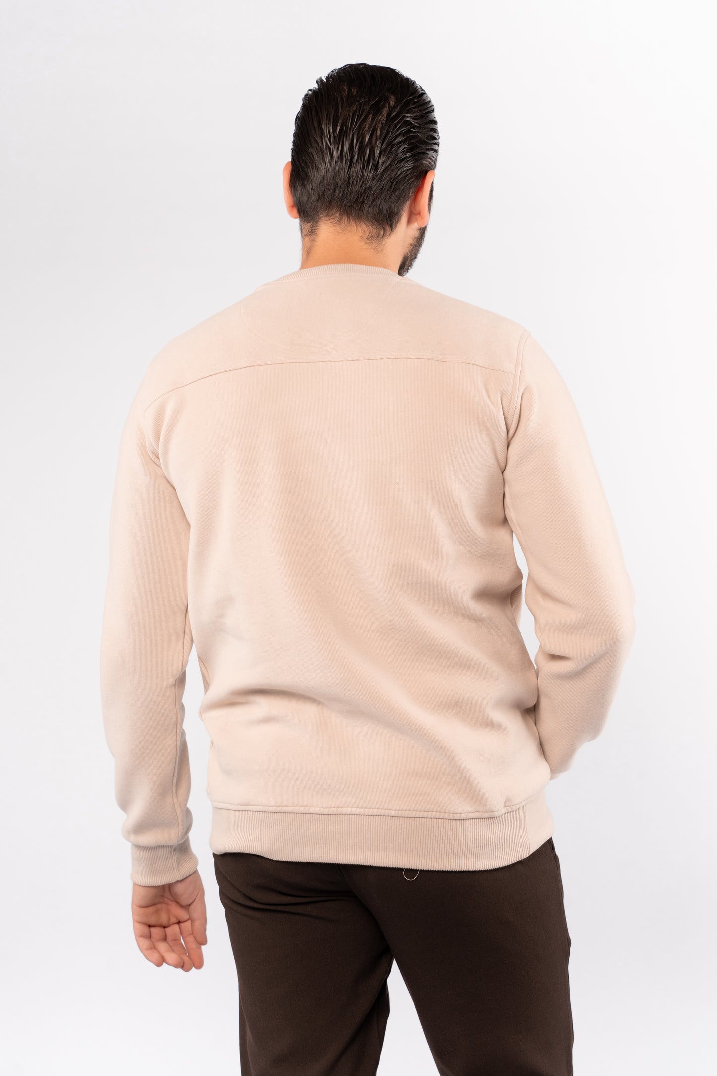 BEIGE SELANIK ROUNDNECK SWEATER