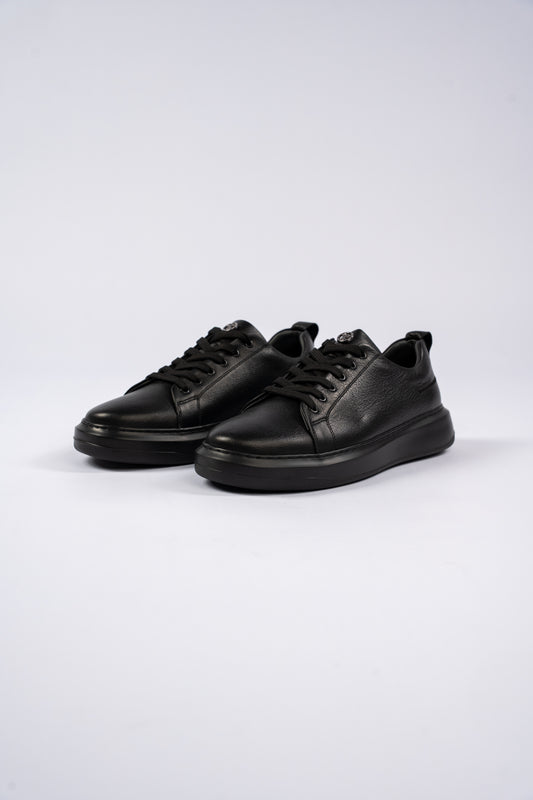 BIG SIZE FULL BLACK SNEAKER