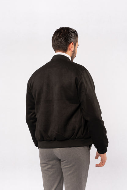 BLACK SUEDE URBAN JACKET