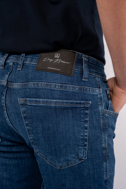 NAVY SLIM FIT DENIM