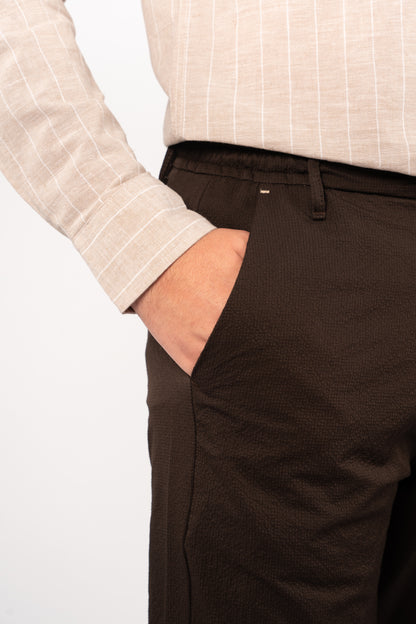BROWN CASUAL TROUSERS