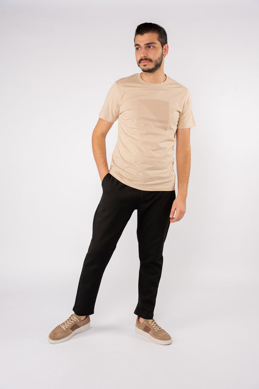 BLACK REGULAR SWEATPANT