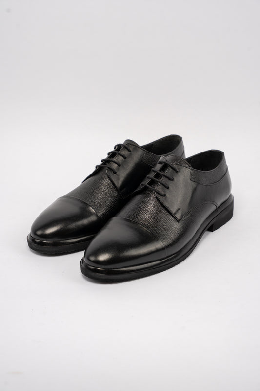 BLACK DERBY SHOE
