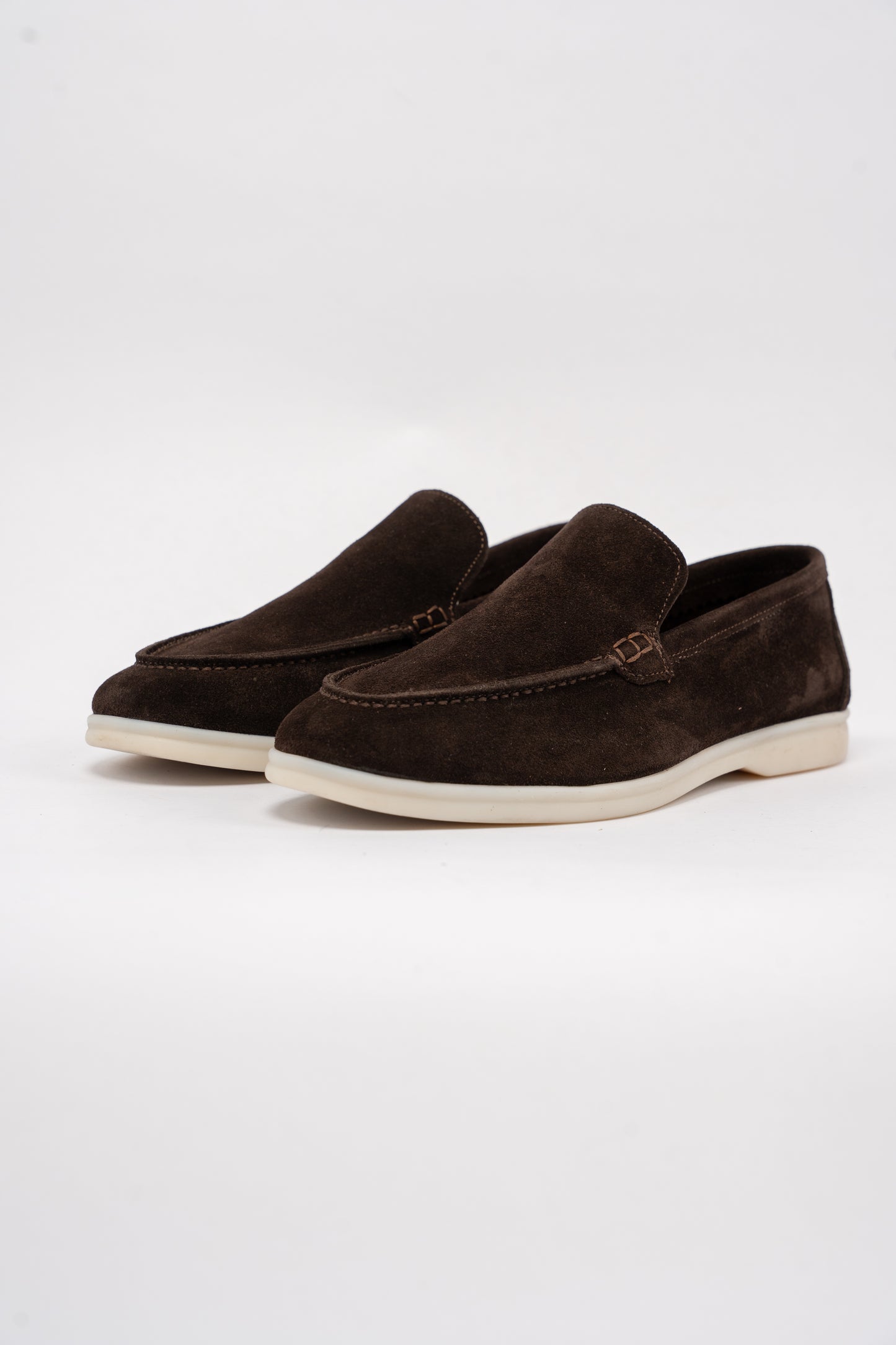 BROWN SUEDE LOAFER