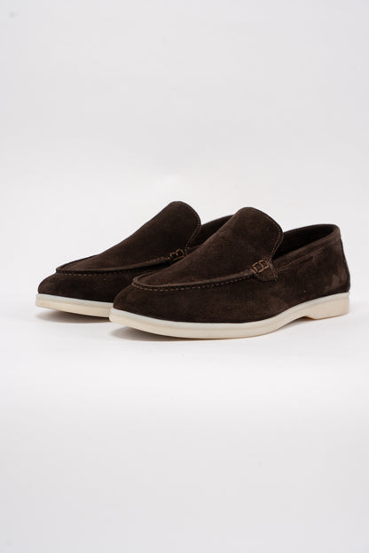 BROWN SUEDE LOAFER