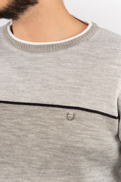 GREY TIMELESS SWEATER