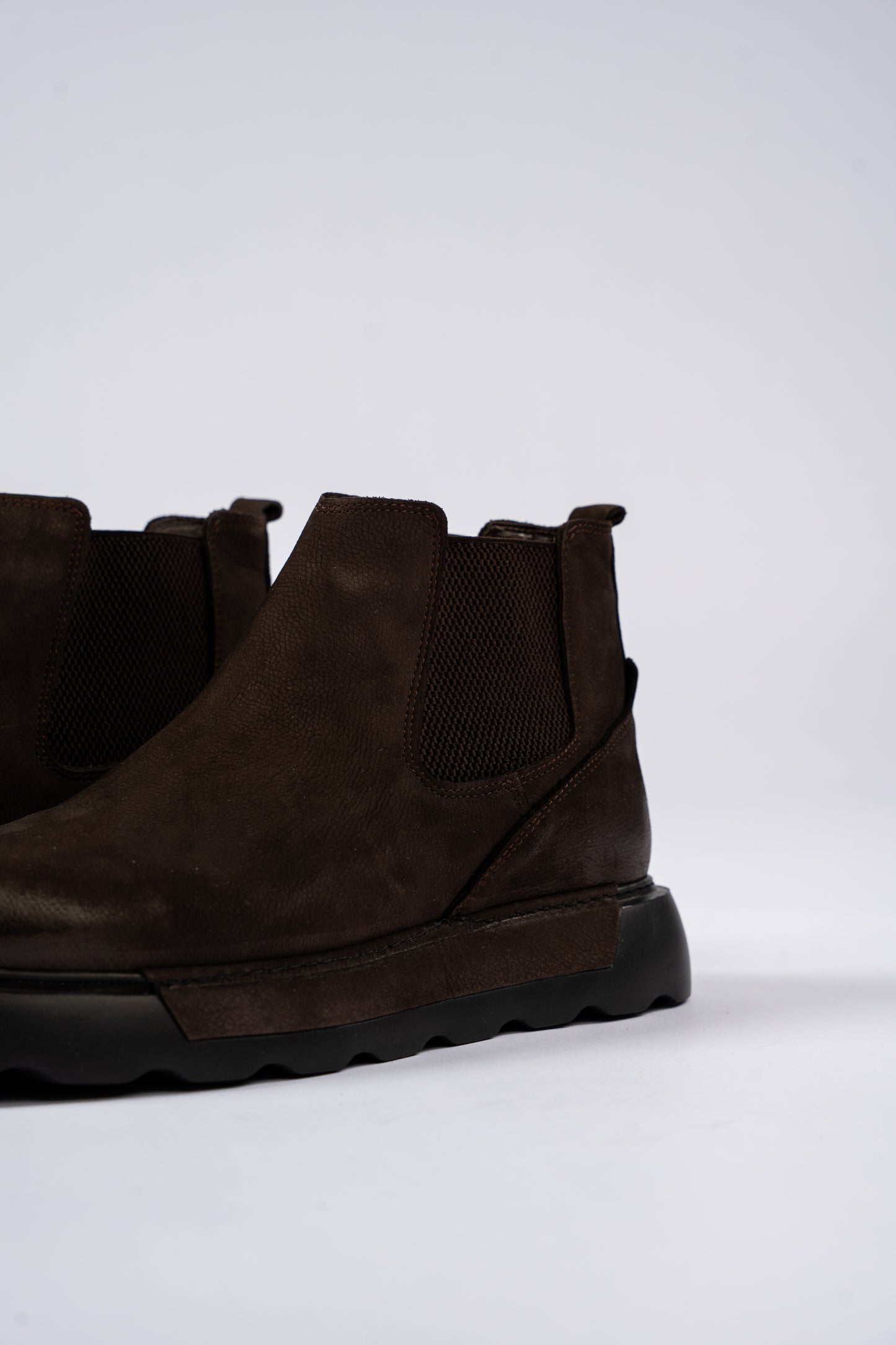 BROWN CASUAL CHELSEA BOOTS