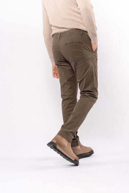 OLIVE CASUAL CHINO PANT