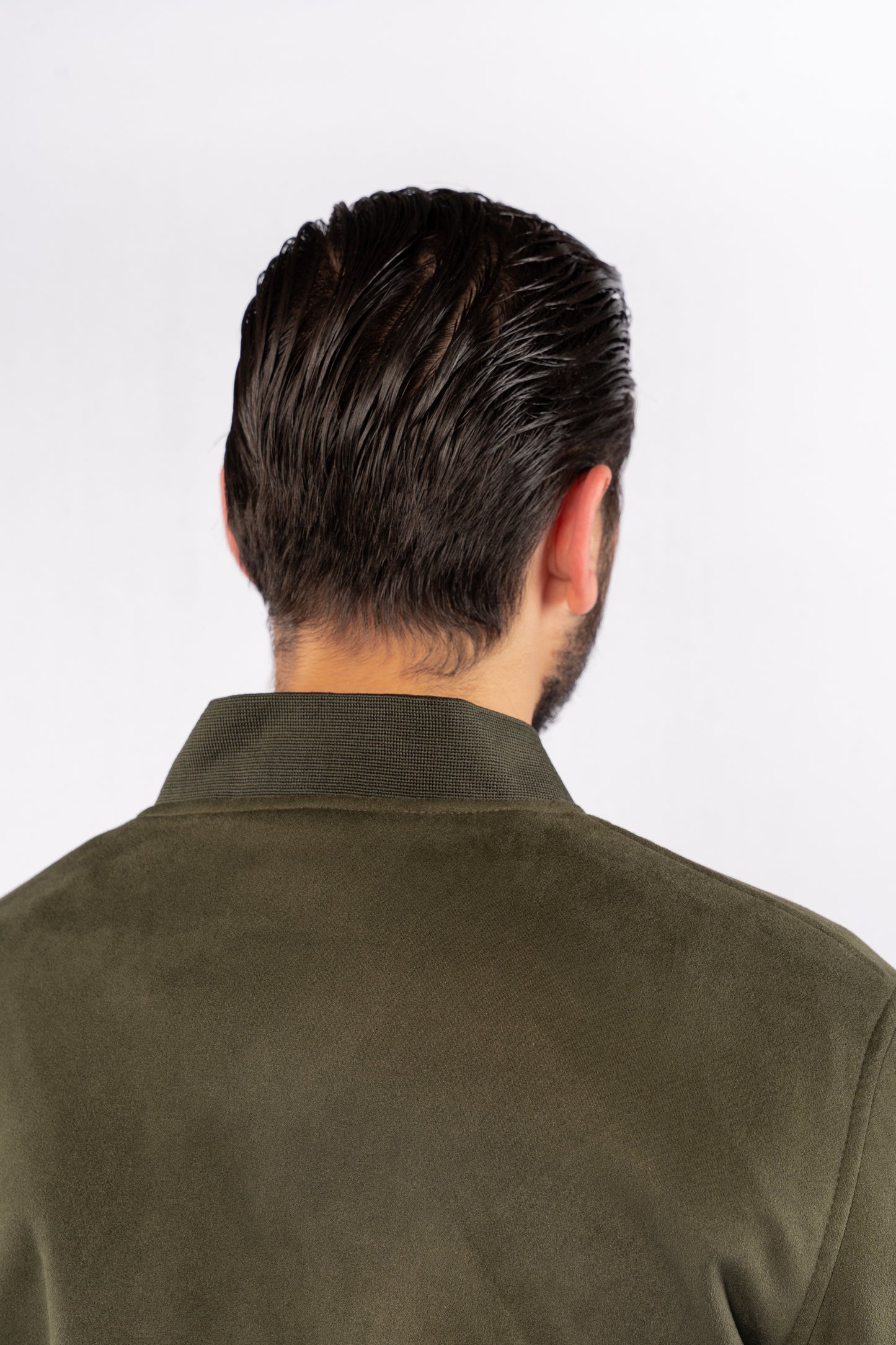 OLIVE SUEDE URBAN JACKET