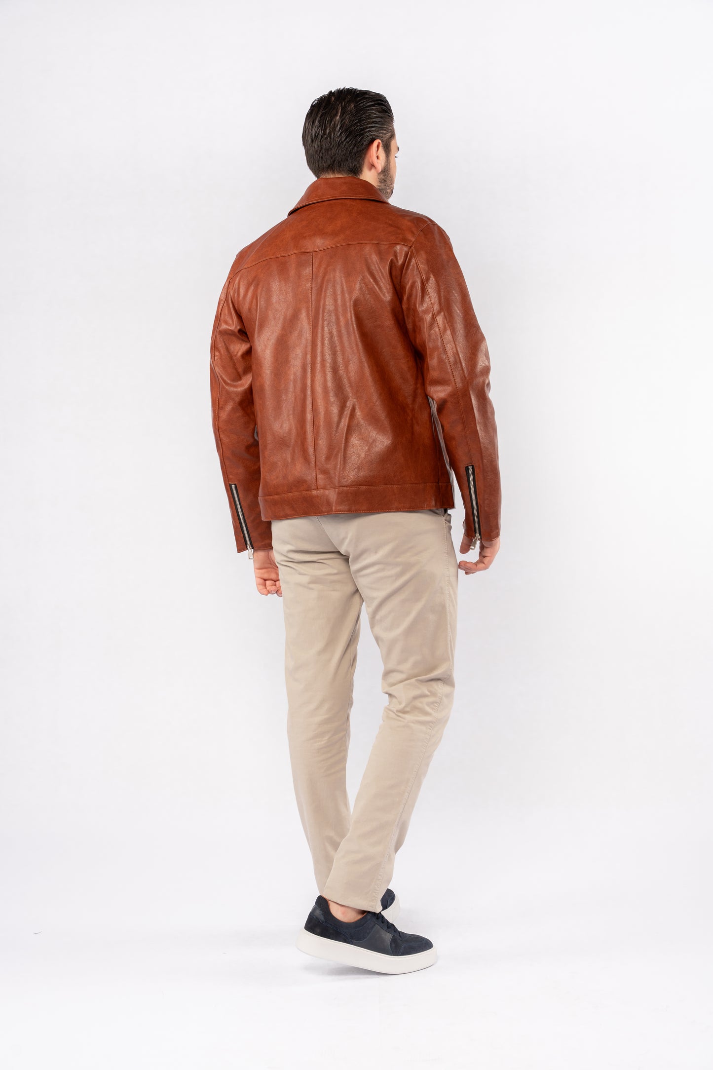 HAVANA TRUCKER LEATHER JACKET