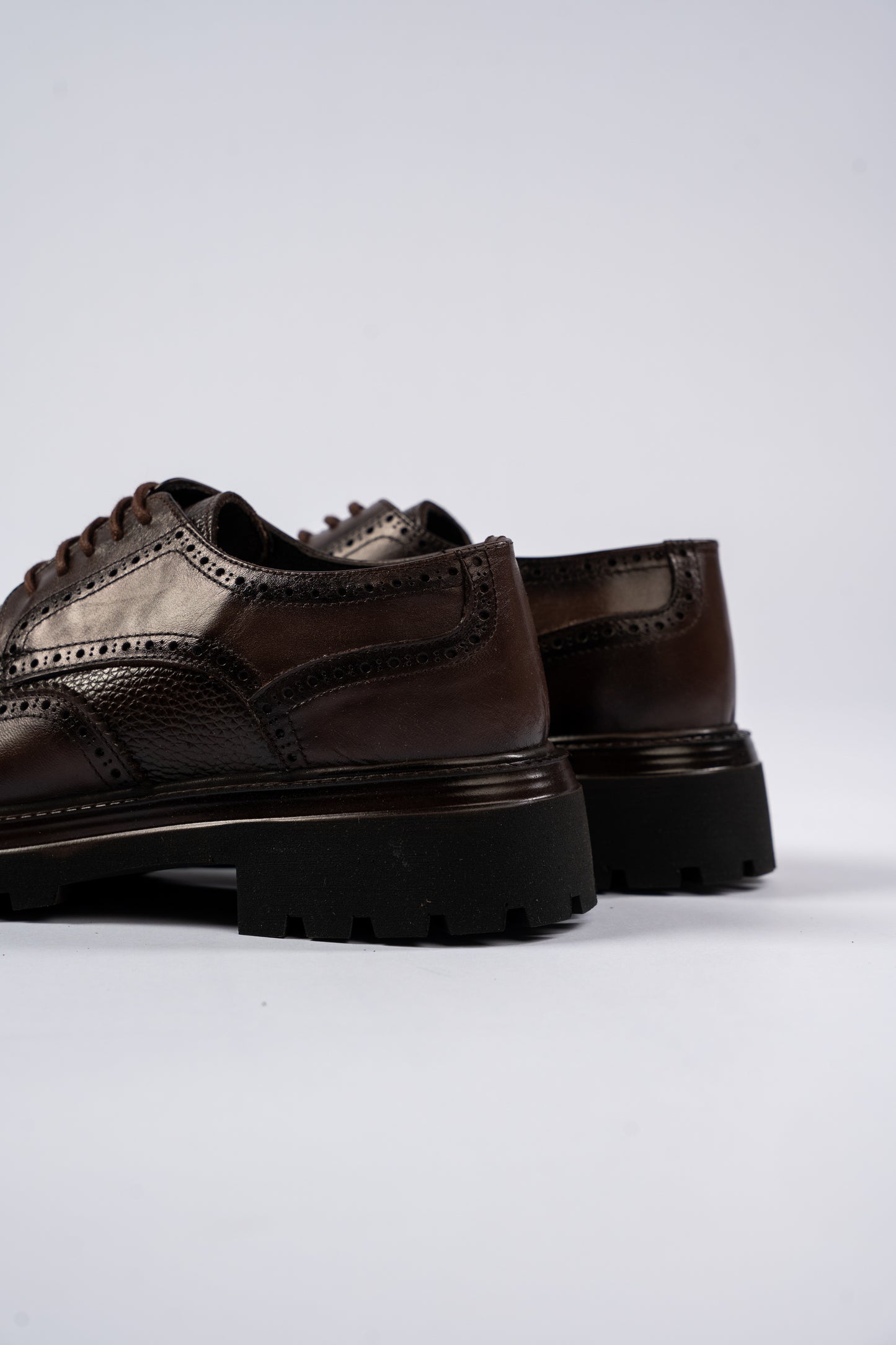 BROWN CASUAL OXFORD SHOE