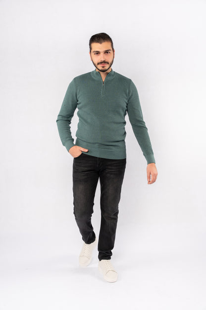 MINT HIGHNECK ZIPPER