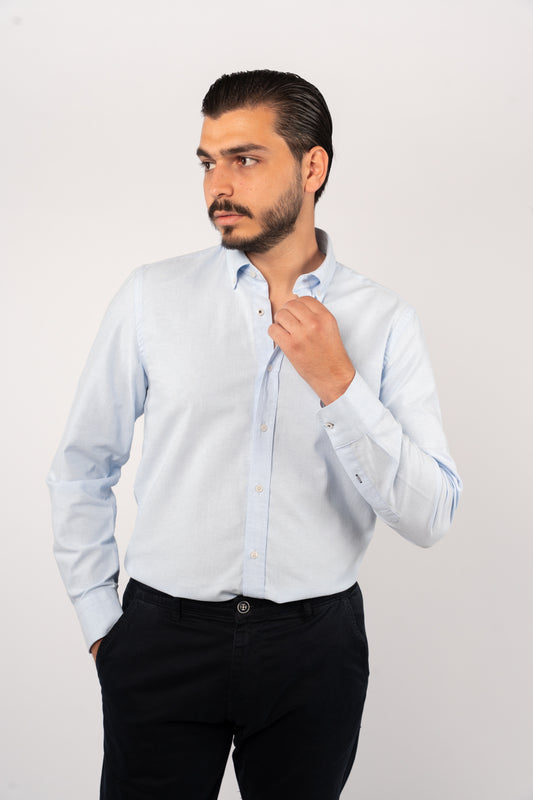 BLUE OXFORD SHIRT