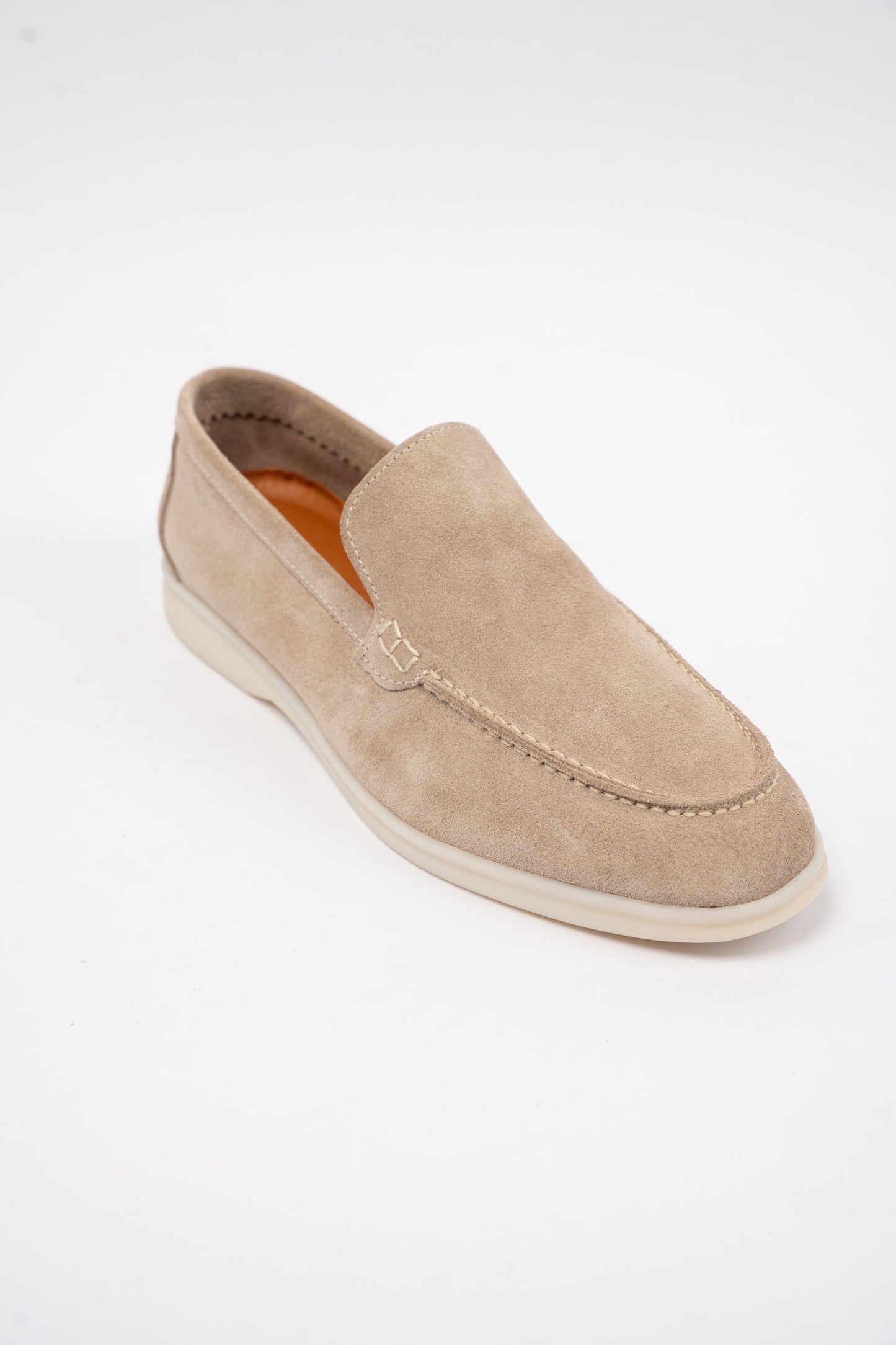 BEIGE SUEDE LOAFER