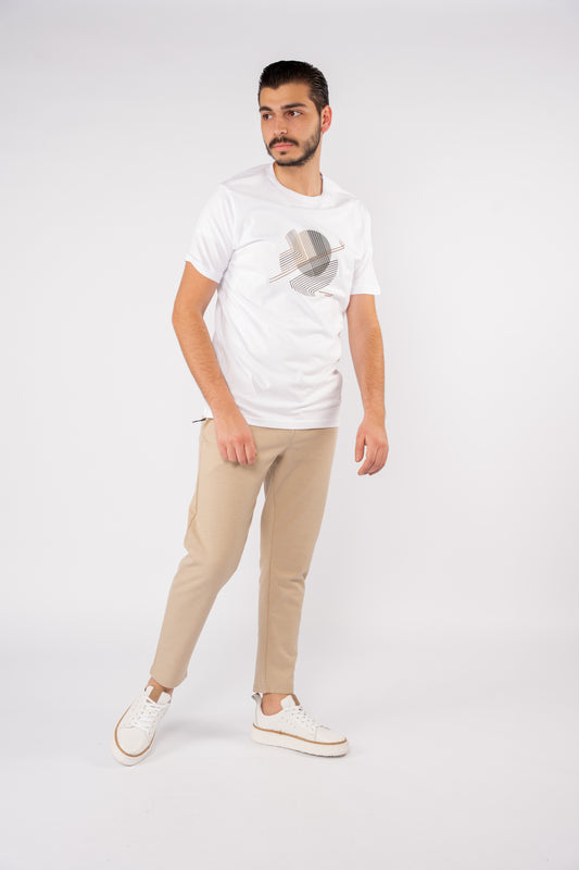 BEIGE SLIMFIT SWEATPANT