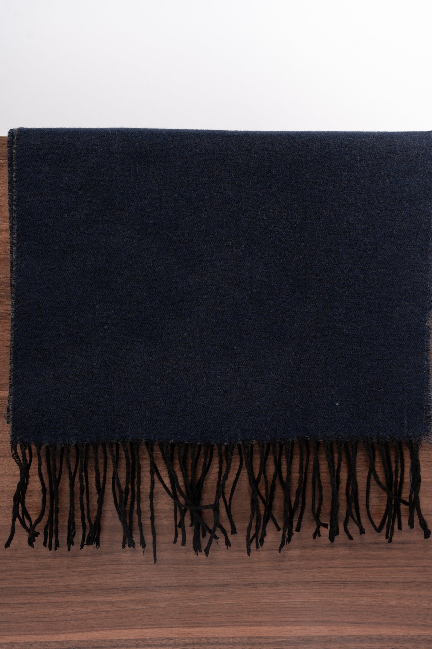 NAVY CASHMERE SCARF