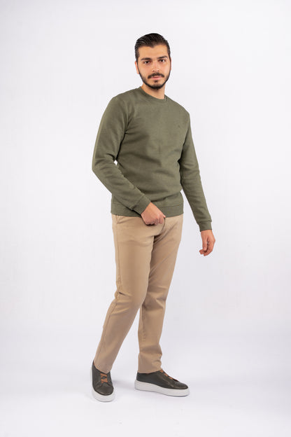 MINT ELEGANCE PIQUET SWEATER