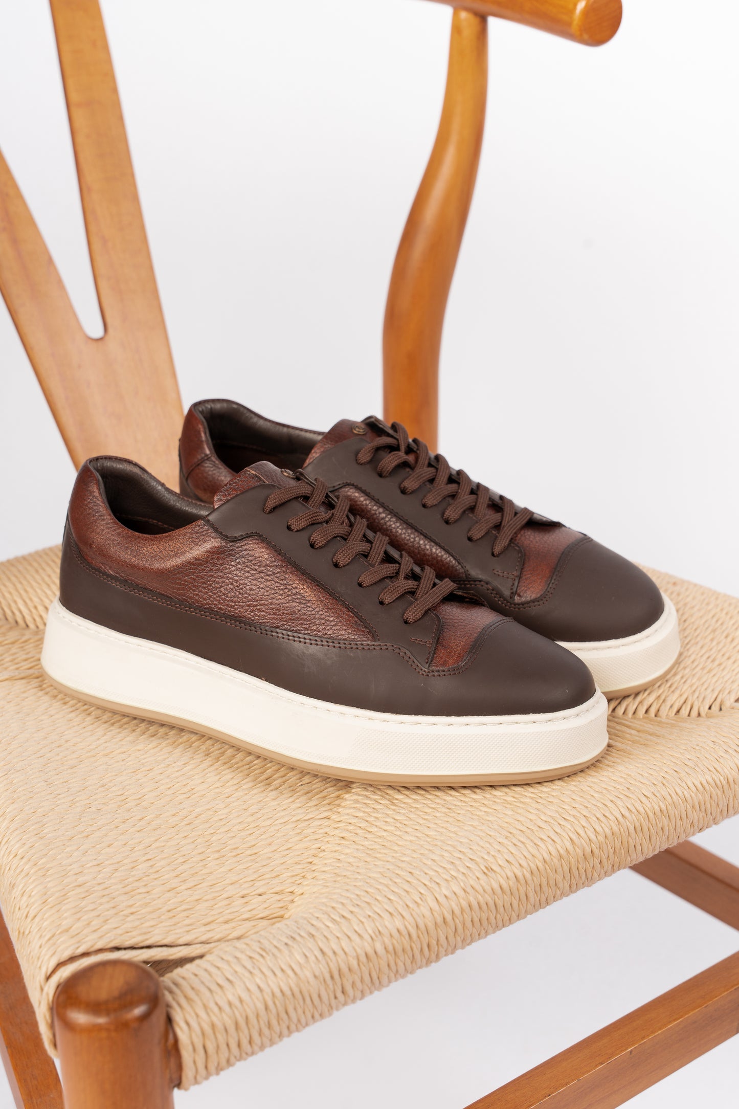 DUALTONE BROWN SNEAKER