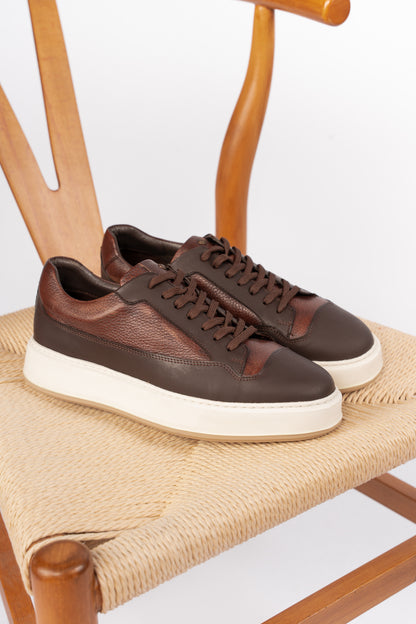 DUALTONE BROWN SNEAKER