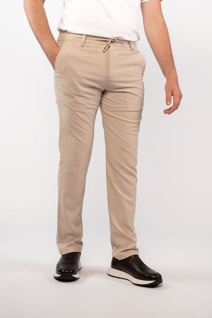 BEIGE CASUAL JOGER