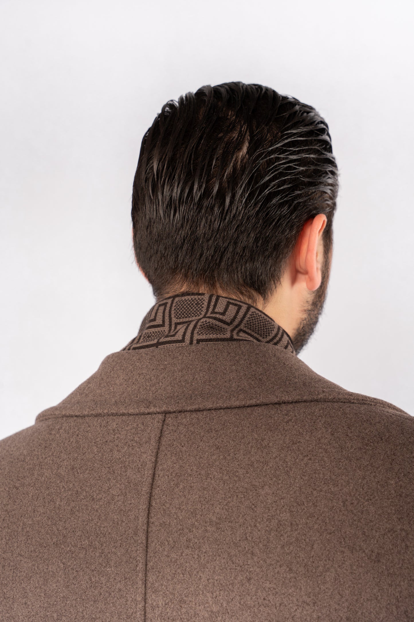 MOCHA ELEGANCE WOOL COAT