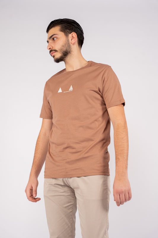 MOCHA TRIANGLES TSHIRT