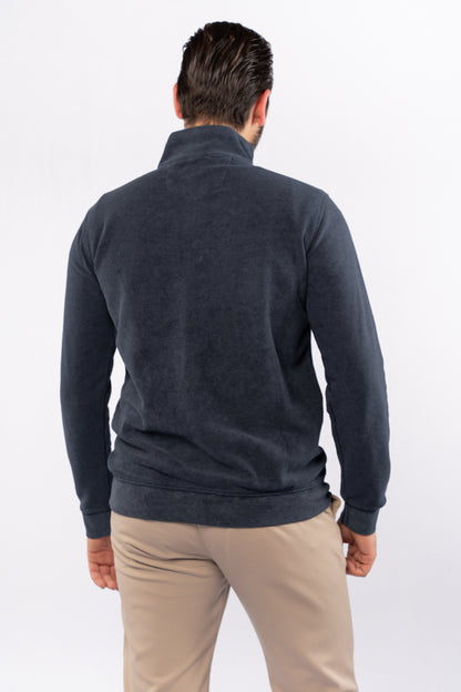INDEGO HIGHNECK ZIPPER SWEATER