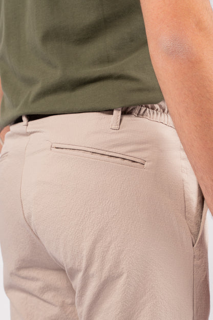 BEIGE CASUAL TROUSERS