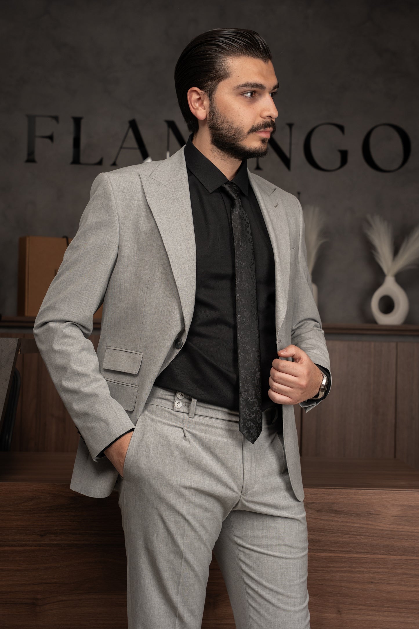 GREY ELEGANT SUIT