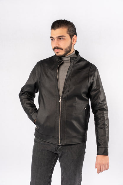 BLACK TIMELESS LEATHER JACKET