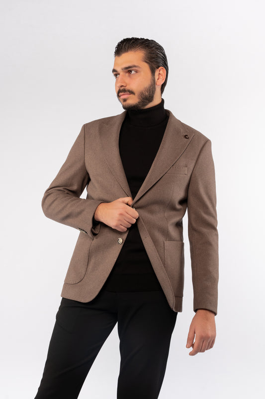 BRONZE WOOL BLAZER