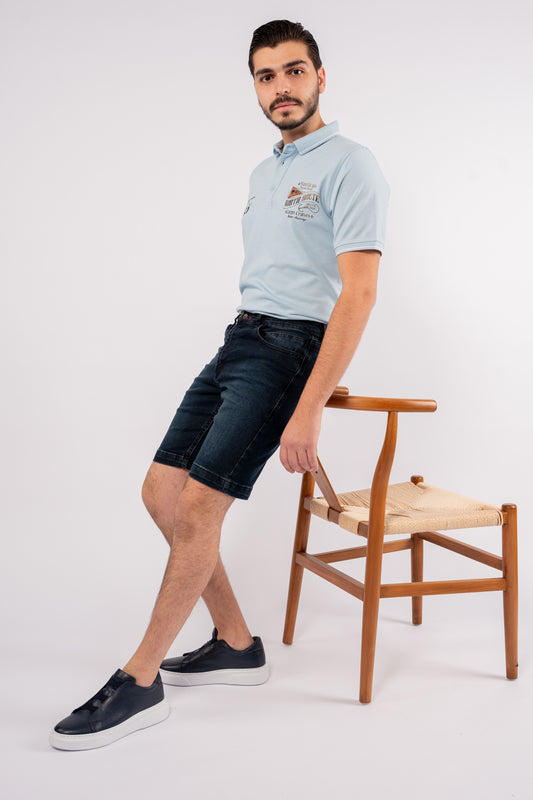BLUE VINTAGE POLO
