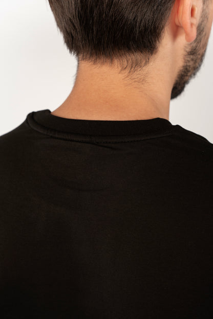 BLACK THICK TSHIRT
