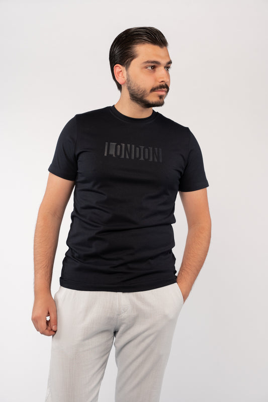 NAVY LONDON TSHIRT