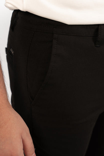 BLACK CASUAL JOGER