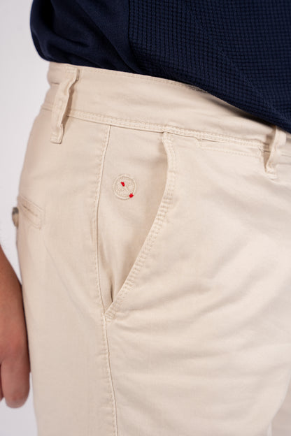 BEIGE CHINO SHORT