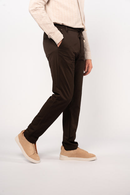 BROWN CASUAL TROUSERS