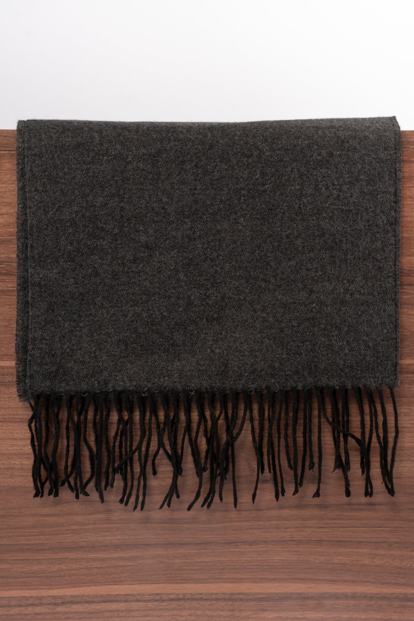 GREY CASHMERE SCARF