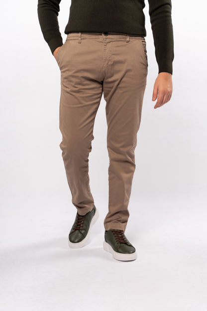 DARK BEIGE CASUAL CHINO PANT