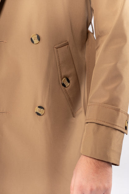 BEIGE ELEGANCE TRENCH COAT