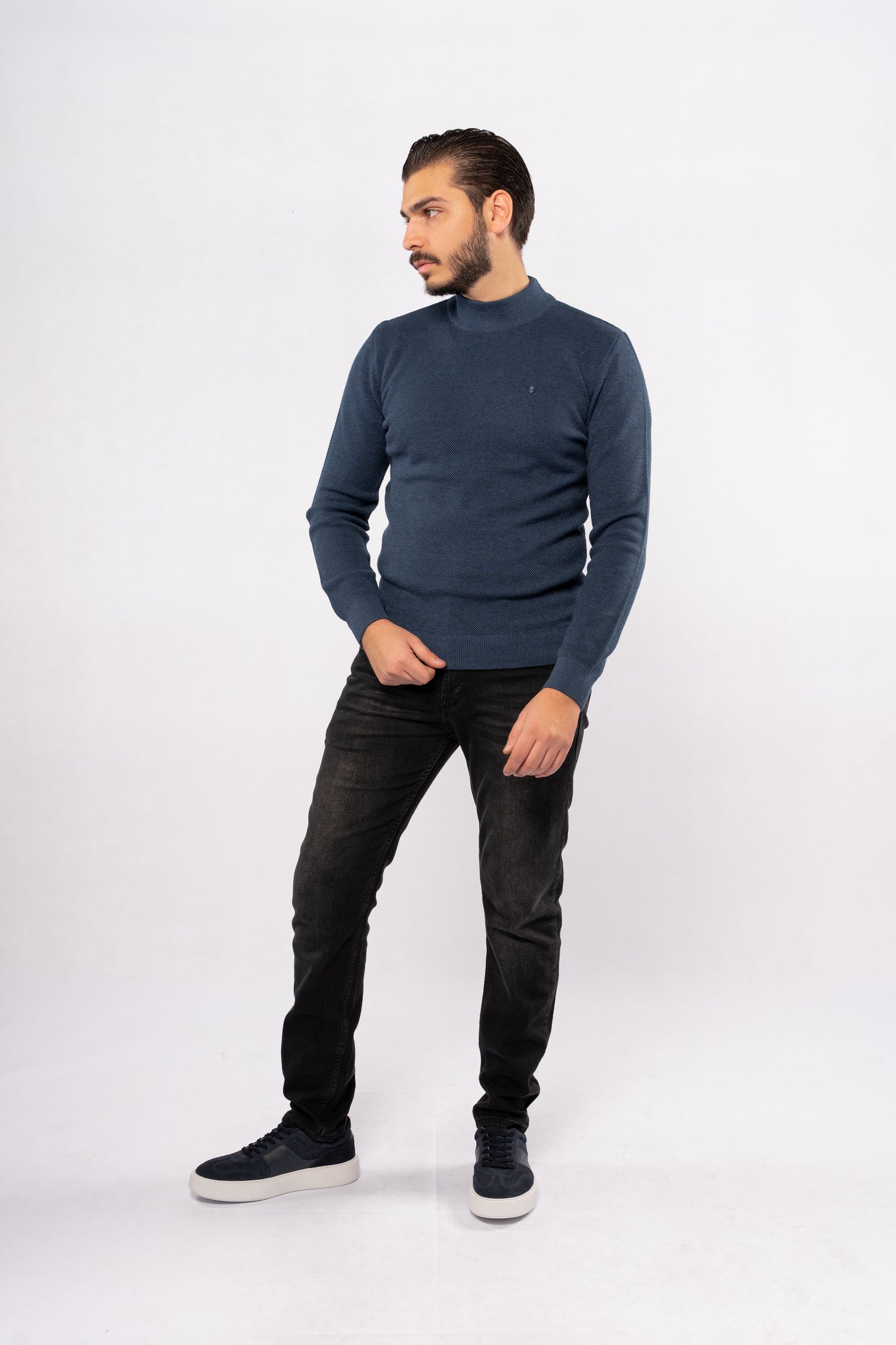 INDEGO HIGHNECK SWEATER
