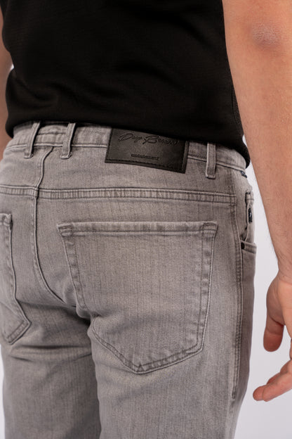 LIGHT GREY SLIM FIT DENIM